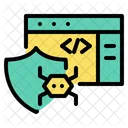 Website Security Protection Icon