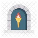 Antorcha Llama Fuego Icon