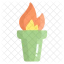 Antorcha Luz Linterna Icono