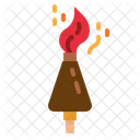 Antorcha Fuego Culturas Icono