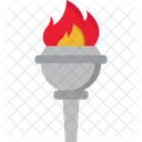 Antorcha de fuego olímpica  Icono