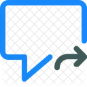 Chatten Kommentieren Antworten Symbol