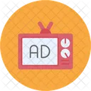 Anunciar Televisao Tv Icon