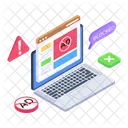 Anúncio bloqueado  Ícone