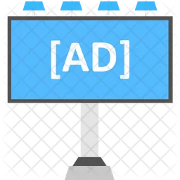Valla publicitaria  Icono