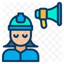 Anuncio Altavoz Usuario Icono