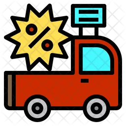 Anuncio de vehiculo  Icono