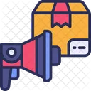 Anuncio De Produto Noticias Lancamento Ícone