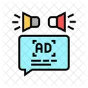 Anuncio Audio Promocion Icono