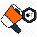 Anuncio nft  Icono