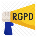 Rgpd Anuncio Dados Ícone