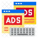 Anuncios Publicidad Seo Icono