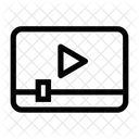 Anuncios de vídeo  Icono