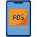 Anuncios Digitales Publicidad Anuncios Moviles Icono