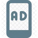 Anuncios Para Dispositivos Moveis Publicidade On Line Publicidade Ícone