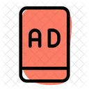 Anuncios Para Dispositivos Moveis Publicidade On Line Publicidade Ícone