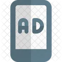 Anuncios Para Dispositivos Moveis Publicidade On Line Publicidade Ícone