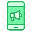 Movil Altavoz Megafono Icono