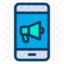 Movil Altavoz Megafono Icono