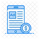 Anuncios Moviles Marketing Digital Marketing Online Icono
