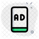Anuncios Moviles Publicidad Online Publicidad Icono