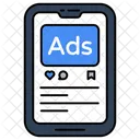 Anuncios Moviles Publicidad Movil Publicidad Digital Icono