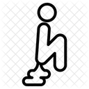 Anus Hemorrhoids Pain Icon