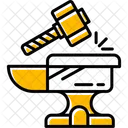 Anvil Equipment Hammer Icon