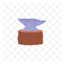 Blacksmithing Tool Anvil Hardened Steel Icon