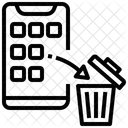 App Verwalten Loschen Reduzieren Symbol
