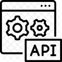 API Einstellungen Programm Symbol