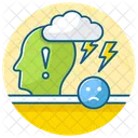 Anxiety Uneasiness Worry Icon