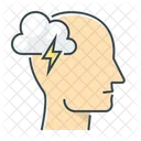 Anxiety Brainstorming Brainstorm Icon