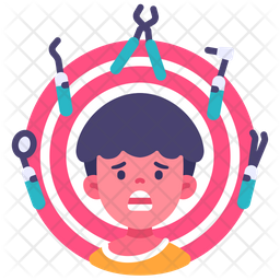 Anxiety Kid Icon Of Flat Style Available In Svg Png Eps Ai Icon Fonts
