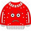 Anxieux Avec La Sueur Emoji Sweat Shirt Icône