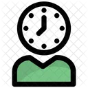 Anxious businessman  Icon