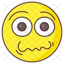 Anxious Emoji Anxious Expression Emotag Icon