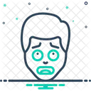 Anxious Apprehensive Concerned Icon