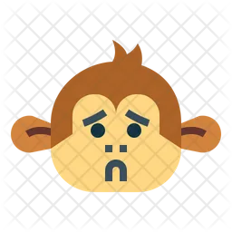 Anxious Monkey  Icon