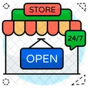 Anytime open  Icon
