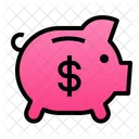 Kaution Schwein Geld Symbol