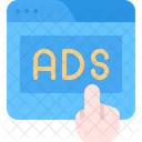 Anzeigen Werbung Website Symbol