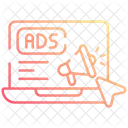 Anzeigenklick  Icon