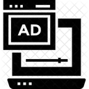Anzeigenmonetarisierungs-Website  Symbol