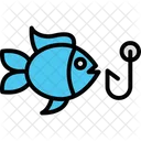 Pesca Pescado Anzuelo De Pesca Icono