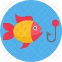 Pesca Pescado Anzuelo De Pesca Icono