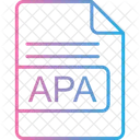 Apa File Format Icon