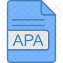 Apa File Format Icon