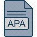 Apa File Format Icon