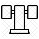 Aparato Para Sentadillas Icono